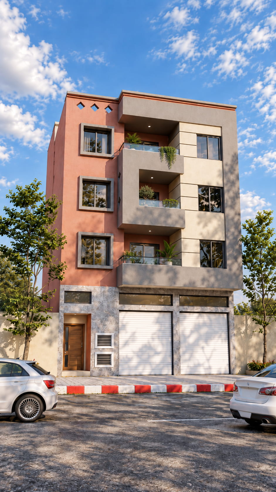 Immeuble R+2, R+3 et R+4